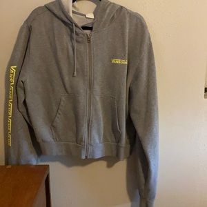 VANS off the wall zip up hoodie